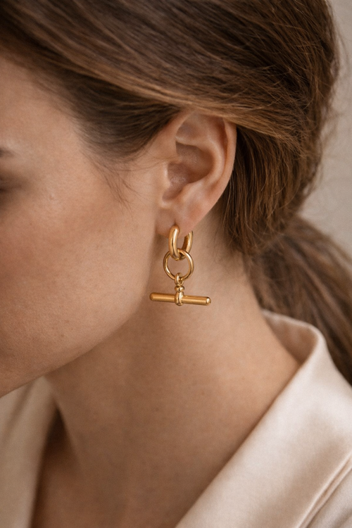 Balance T-Bar Earrings