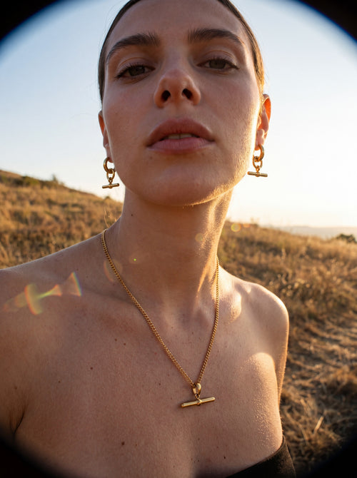 Balance T-Bar Necklace